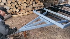 Ремонт прицепа.