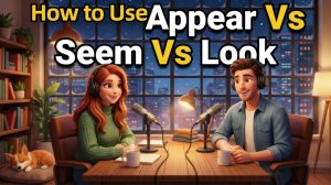 How to Use LOOK, SEEM & APPEAR in Everyday English | Daily English Conversations | English Podcast
