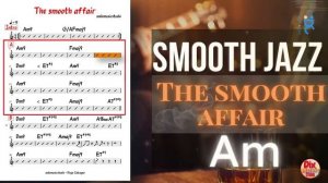 Минусовка Smooth Jazz Fusion – The Smooth Affair в тональности Am (93 bpm)