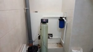 Умягчитель воды c ионообменной смолой