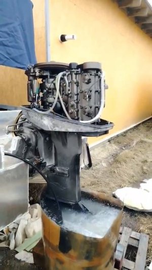 Запуск двигателя Yanmar d36