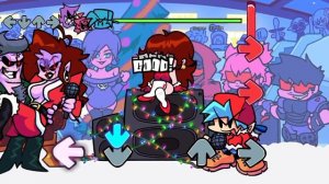 Прохождение фнф Eggnog хард