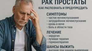 САМЫЙ ПОЗНАВАТЕЛЬНЫЙ КАНАЛ. ВСЁ О РАКЕ ПРОСТАТЫ.