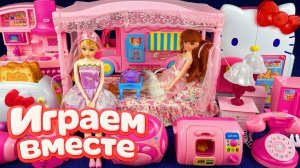 ИГРАЕМ ВМЕСТЕ В ИГРУШКИ ИЗ МУЛЬТИКА ХЕЛЛОУ КИТТИ 🌸 БОЛЬШАЯ КОЛЛЕКЦИЯ ИГРУШЕК ДЛЯ ДЕТЕЙ 🌼