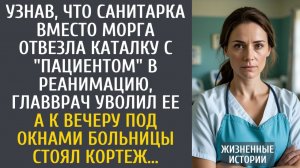 Истории из жизни: Узнав, что санитарка вместо морга отвезла каталку с "пациентом" в реанимацию…