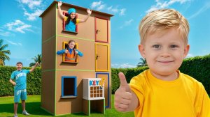 24 Часа в ОГРОМНОМ Картонном Отеле Челлендж