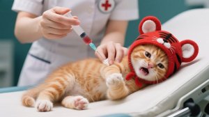 Смелое донорство крови! Крошечный котёнок спасает больного друга