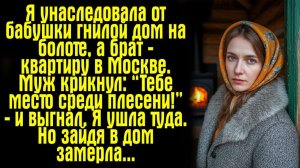 Истории из жизни. Я унаследовала от бабушки гнилой дом на болоте, а брат — квартиру в Москве.