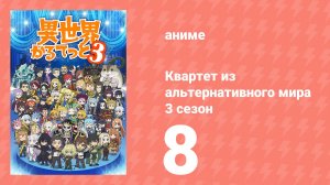 Квартет из альтернативного мира 3 сезон 8 серия (аниме-сериал, 2025)