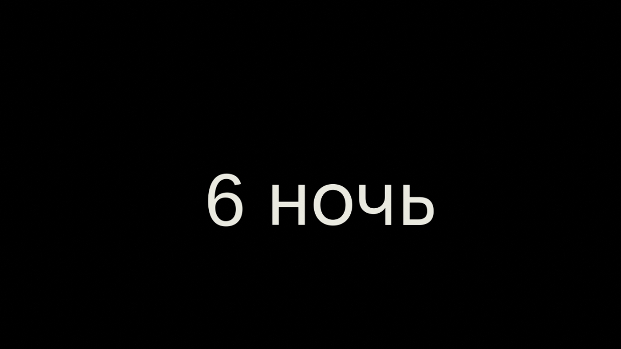 5 ночей с котом 6-я ночь