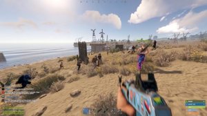 МОЯ личная АРМИЯ! Собрал 140 ЧЕЛОВЕК и ЗАХВАТИЛ ОСТРОВ! САМАЯ ЭПИЧНАЯ ИСТОРИЯ! CheZee. Rust   Раст