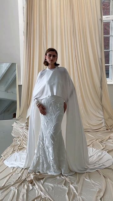 Свадебное платье Фишт из коллекции «Все вершины мира у твоих ног» 2026 от бренда Дивино Роуз