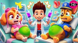 Щенячий патруль и Маршалл. Залипательное видео. Мультфильм для детей и малышей. Анимация 345