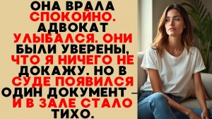 Адвокат жены был уверен в победе. Пока суд не увидел один документ