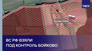 ВС РФ взяли под контроль Бойково