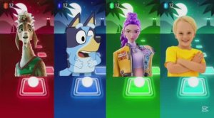 Тайлс Хоп: Музыкальный Баттл — К-Поп Охотники на Демонов, Блуи, Влад и Ники против Шерифа Лабрадора