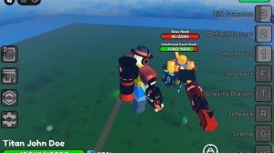 #Roblox. Я играю – The Noob Experiment Battlefront. Проходим BOSS RUSH. Мего имба, угар и бизумие!😁