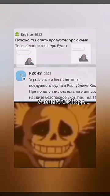 пов : когда пропустил урок в дуолинг