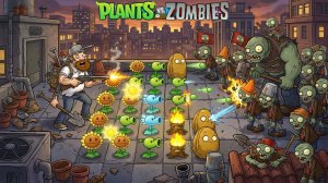 Зомби против растений PvZ Fusion Plants vs Zombies Растения против Зомби Битва ПВЗ прохождение игры