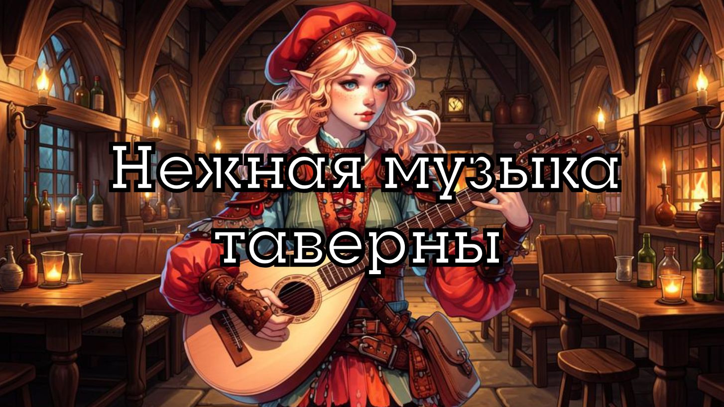 Полуночная таверна | Нежная музыка таверны фоновая музыка для отдыха | Музыка в стиле фэнтези D&D