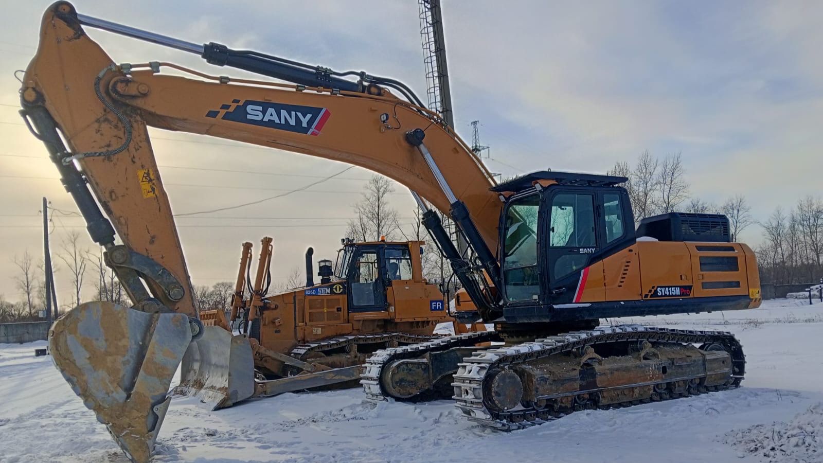 Видеообзор на Гусеничный экскаватор Экскаватор SANY SY415H, 2023, Благовещенск