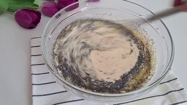 Лимонно-маковые блины