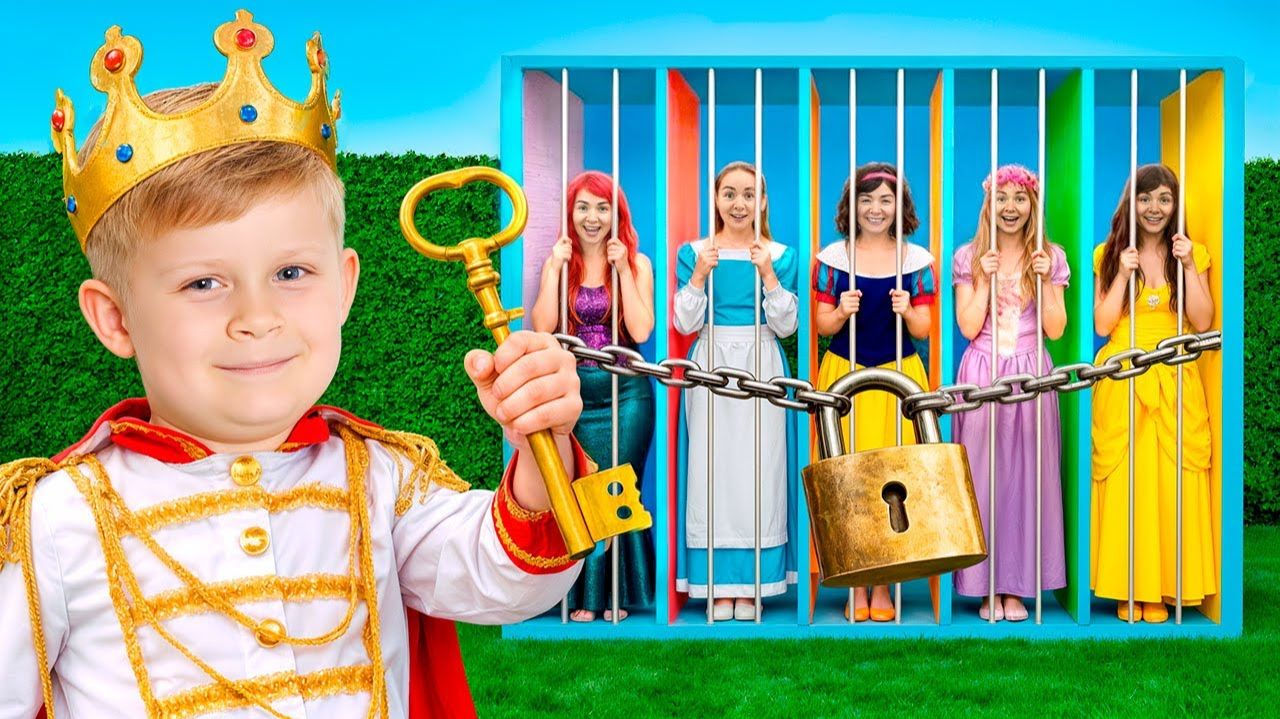 Принц Оливер спасает принцесс