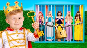 Принц Оливер спасает принцесс