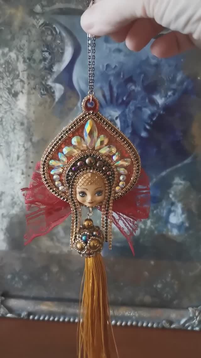 Декупаж Новогодняя игрушка 