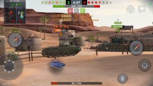 Мы с Леонардиком играем в Tanks blitz 💪😄