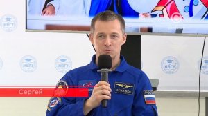 Нижневартовск встретил космонавта-испытателя и Героя России Сергея Рыжикова
