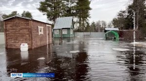 Двадцать дачных участков подтопило в Кадуйском округе