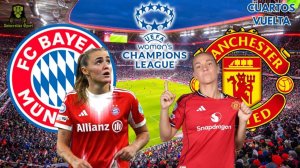 Бавария — Манчестер Юнайтед  Футбол Лига Чемпионов УЕФА . Женщины. 1/4 финала. Ответные матчи