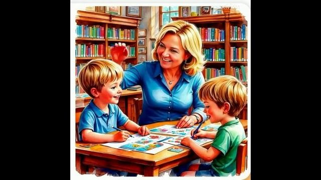 Теплое видеопоздравление для хранительницы книжных миров и детских сердец