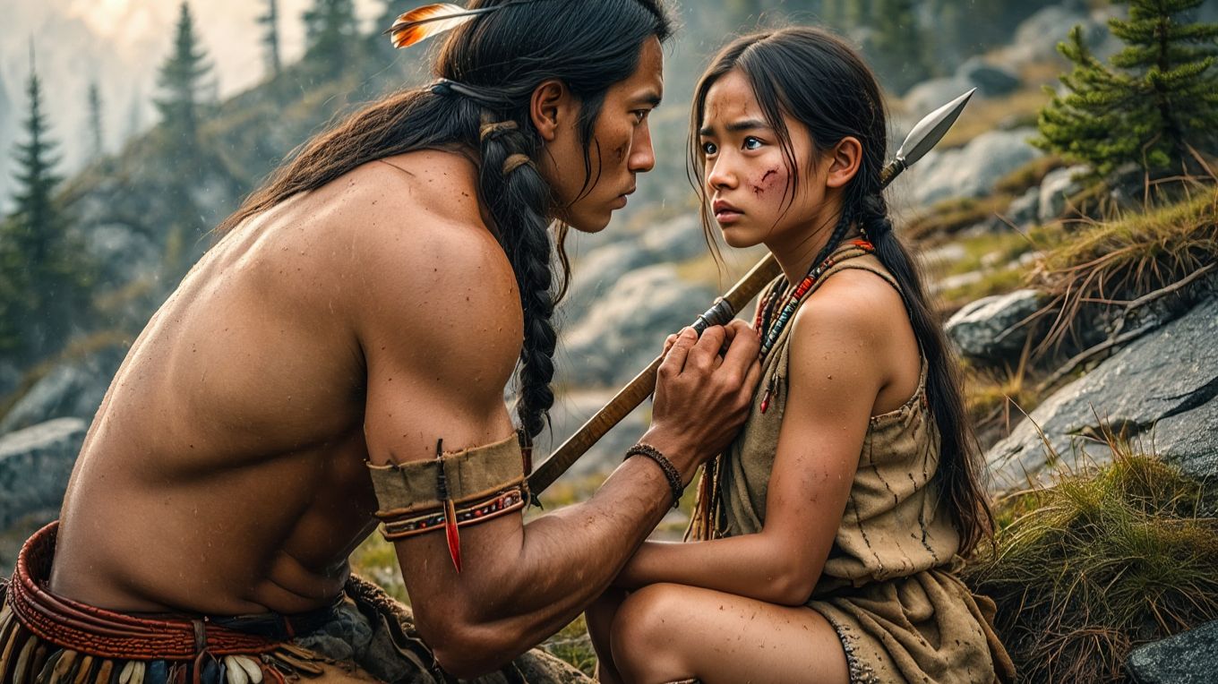 Её изгнали как бесполезную… но именно её искал молодой вождь