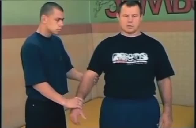 Освобождение от захвата за руку. Александр Фёдоров