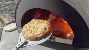 Получилась очень вкусная пицца в помпейской печи. Помпейская печь