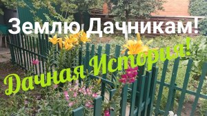 ЗЕМЛЮ -ДАЧНИКАМ! ДАЧНАЯ ИСТОРИЯ ИЗ РОСТОВА НА ДОНУ!