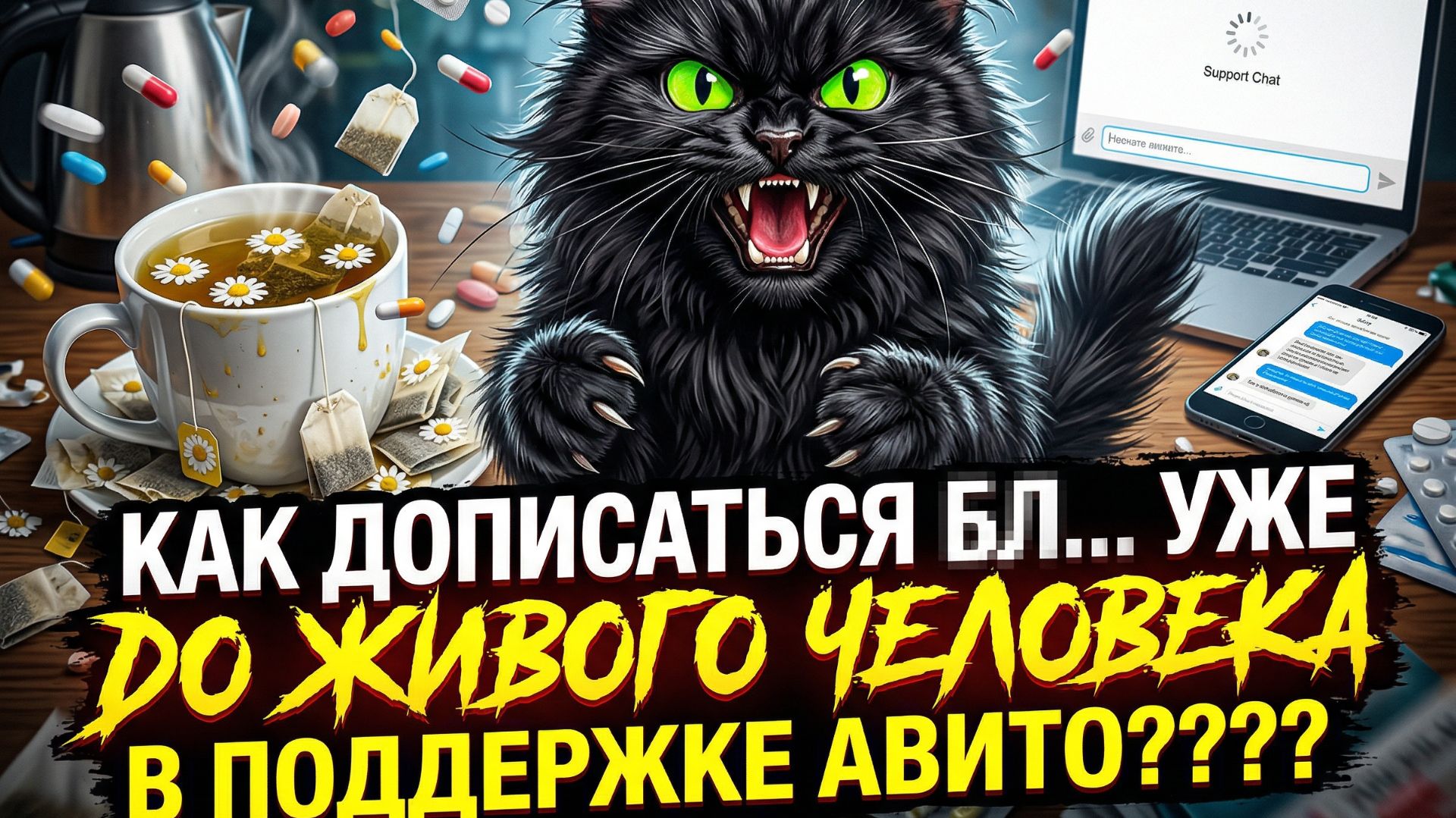 Кнопка, о которой молчат: как вызвать живого оператора на Авито и решить любой вопрос