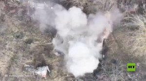 مقاطعة خاركوف.. لقطات لمعارك تحرير بلدة فيرخنيايا بيساريفكا