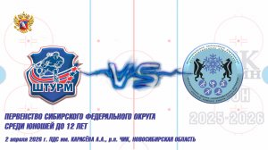 02.04.26 Штурм 14 (Чик НСО) vs ЦЗВС 14 (Новосибирск) Первенство СФО
