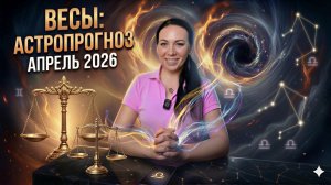 Весы: астропрогноз на апрель 2026
