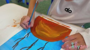 "Вербочки" рисование у детей подготовительной к школе группы Funny Ant Malahovka