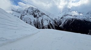 Домбай | Спуск до посёлка, 01.04.2026