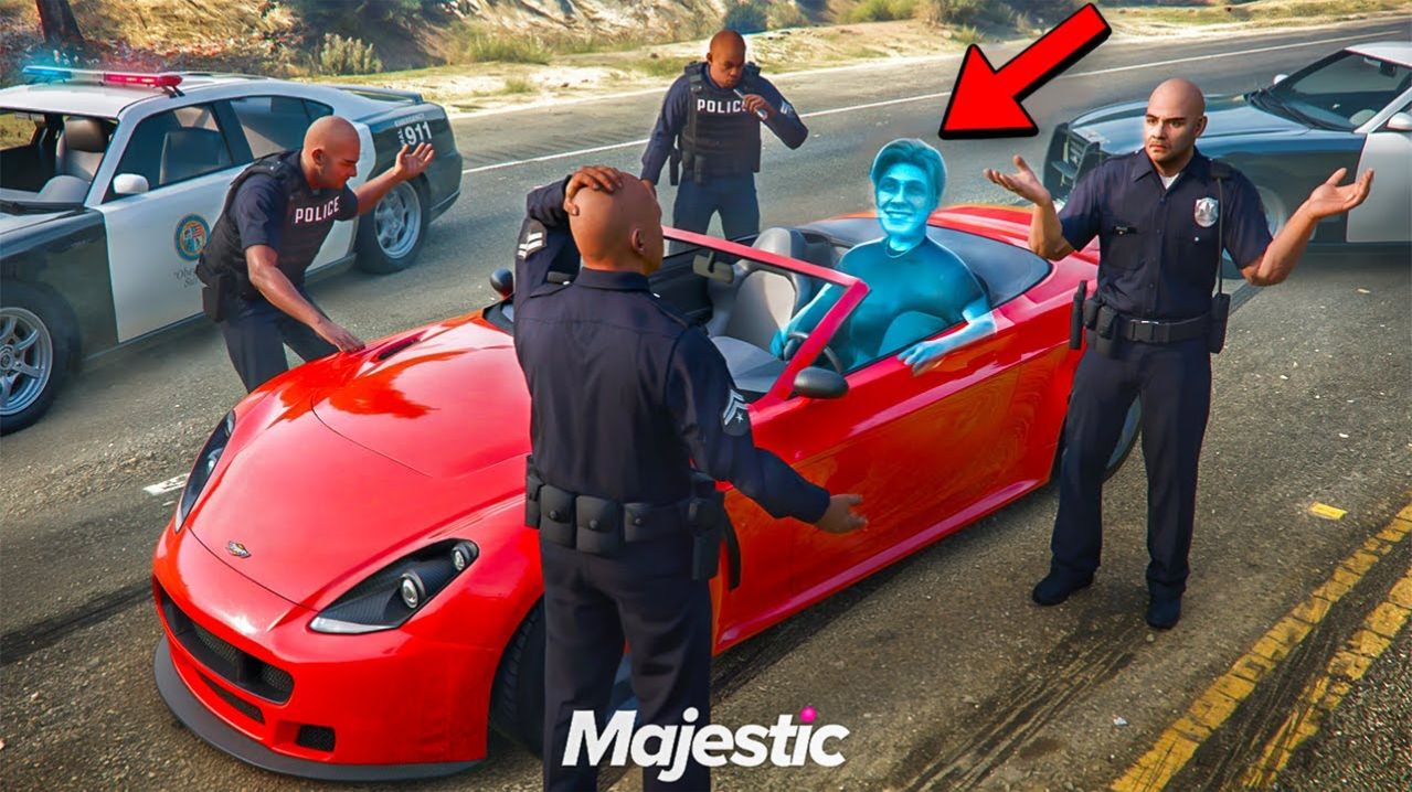 НЕВИДИМЫЙ УГОНЩИК ЗАПУТАЛ ГОСНИКОВ в GTA 5 RP MAJESTIC