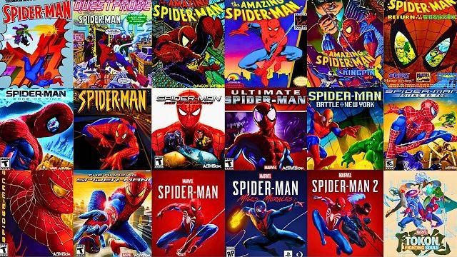 Эволюция Серии Игр Человек-Паук - The Evolution Of SPIDER-MAN Games (1982-2026)