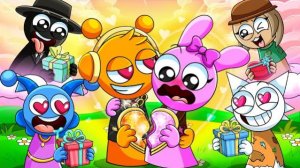 АНИМАЦИЯ СПРУНКИ: ПАРА влюбленных Спрунки, БОГАТЫЕ ПРОТИВ БЕДНЫХ РЕАКЦИЯ