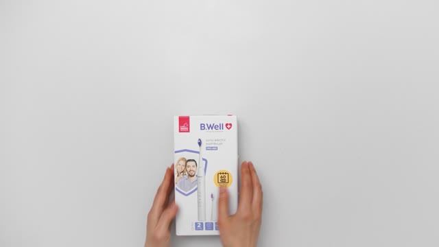 Зубная щетка B.Well PRO-850. Распаковка и комплектация