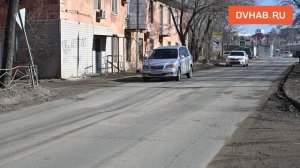 Провалы на главных улицах Хабаровска