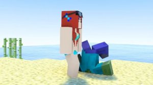 Алекс и Стив — история любви Minecraft _